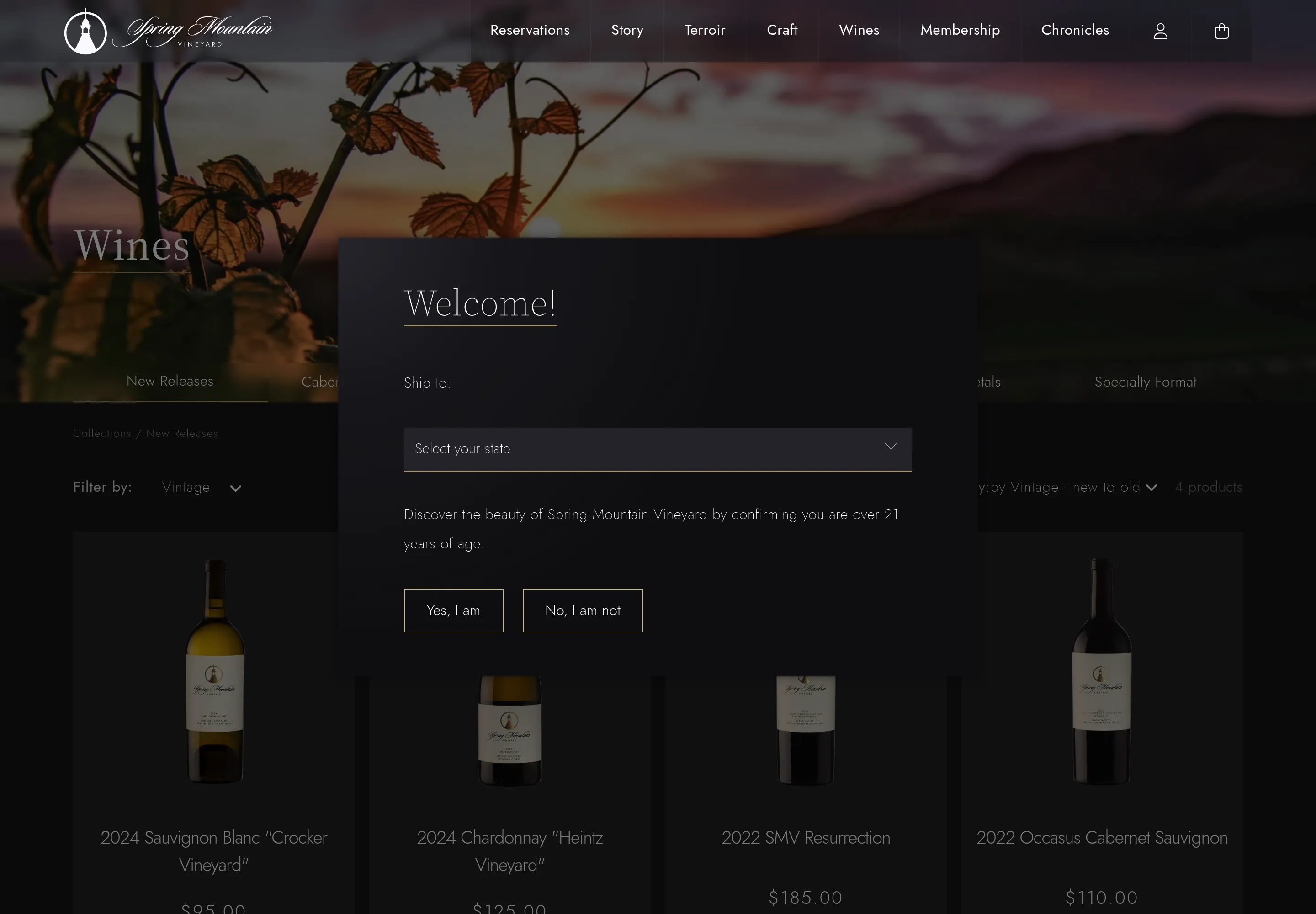 Spring Mountain Vineyard